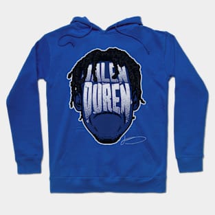 Jalen Duren Detroit Player Silhouette Hoodie